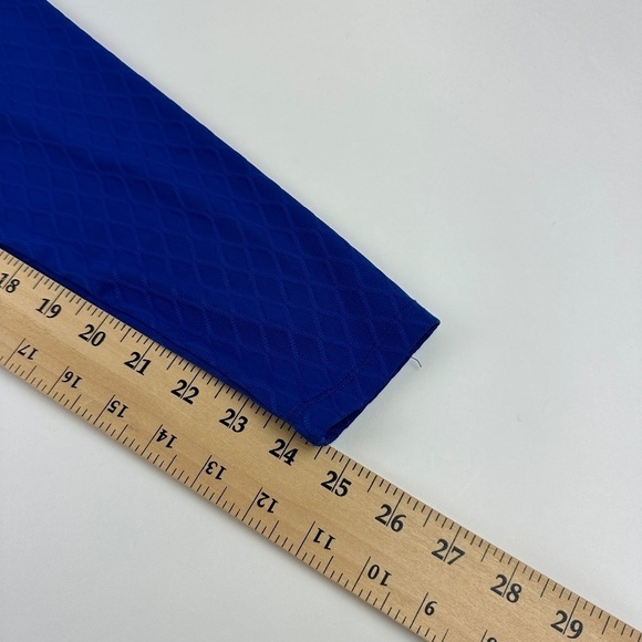 CM Fashion Leggings Womens Blue Waffle Pattern - Picture 7 of 11